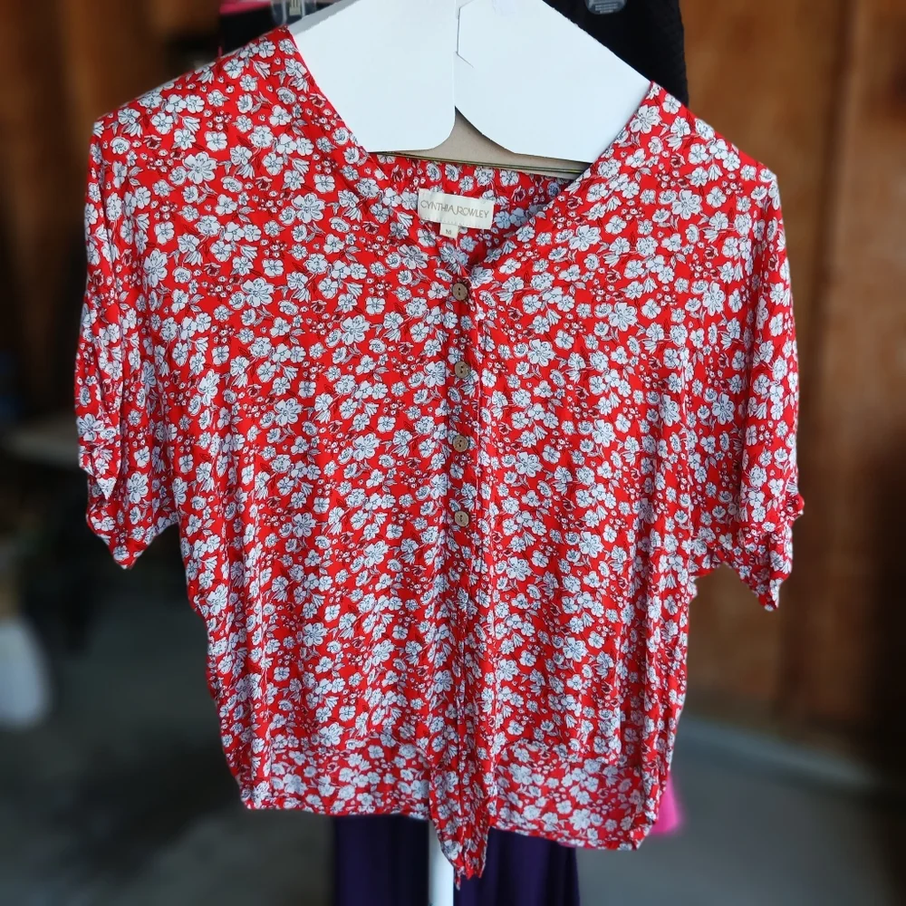 Woman's Blouse Cynitha Rowley - Picture 1 of 3